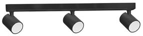 Lampa griesti un sienas Light Prestige Snow LP-731/3W BK 5907796368763, GU10, 3 x 50 W, melna krās. / melna krās.
