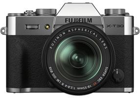 Sisteminis fotoaparatas Fujifilm X-T30 II + Fujinon XF 18-55mm F2.8-4 R LM OIS, sidabro sp./juoda sp.