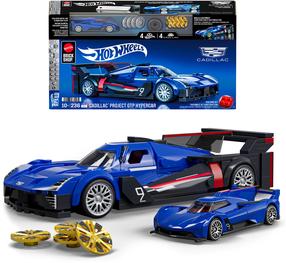 Konstruktor Mattel Hot Wheels Speed Series Cadillac JFR89, 236 tk, sinine v.