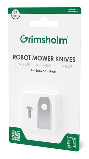 Peiliukai robotui Grimsholm ECOVACS GOAT, 12 vnt.