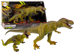 Figūrėlių rinkinys, dinozauras Tyrannosaurus, 2 vnt., žalia sp.