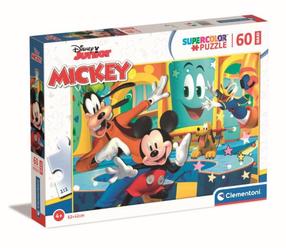 Dėlionė Clementoni Mickey 26473, 42 cm x 62 cm, 60 vnt., įvairių spalvų
