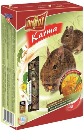 Maistas graužikams Vitapol, degu, 0.45 kg
