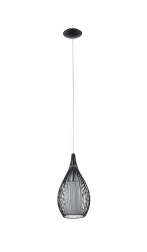 Šviestuvas kabinamas Eglo Razoni 92252, E27, 1 x 60 W, balta sp. / juoda sp.