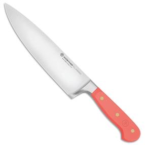Virtuvinis peilis Wusthof Classic Color Peach, 337 mm, nerūdijantysis plienas