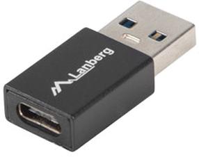 Adapter Lanberg USB-C 3.1 Female To USB-A Male AD-UC-UA-01 USB-C female, USB-A male, must v.
