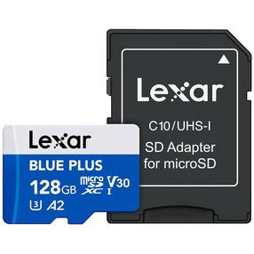 Atmiņas karte Lexar Blue Plus, 128 GB, 170 Mb/s