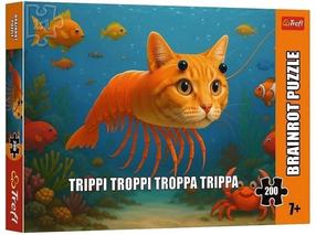 Puzle Trefl BrainRots Trippi Troppi Troppa Trippa, 34 cm x 48 cm, 200 gab., daudzkrāsaina