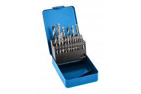 Grąžtų komplektas Högert HT6D379, medienai/metalas/betonui, tiesus, 3 mm