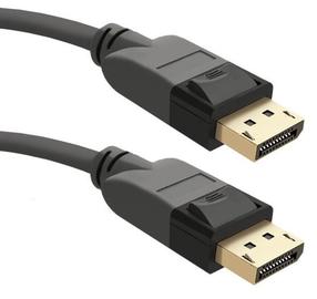 Vads Qoltec DisplayPort - DisplayPort Displayport 1.3 male, Displayport 1.3 male, 1 m