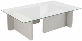 Kavos staliukas Nordure Flavio, pilka sp., 65 cm x 105 cm x 30 cm