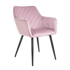Valgomojo kėdė Homla Shelton 860497, matinė, rožinė sp., 60 cm x 56 cm x 84 cm