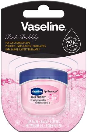 Lūpu balzams Vaseline Lip Therapy Mini, 7 g, pink bubbly