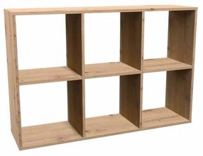 Pastatoma lentyna Malax 2x3, ąžuolo sp., 75 cm x 110 cm x 30 cm