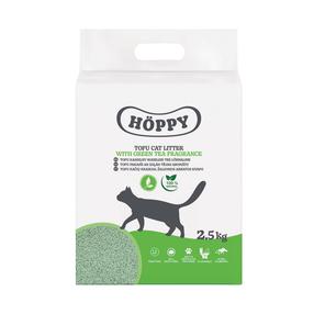 Kačių kraikas Höppy Tofu, organinis (sušokantis), 2.5 kg, 5.8 l - pakuotė parenkama atsitiktine tvarka