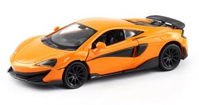 Rotaļlieta automašīna RMZ City McLaren 600LT K-889, 1:32, oranža krās.