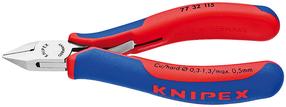 Knaibles elektromehānikai/sānu/diagonālai griešanai Knipex 77 32 115, 115 mm