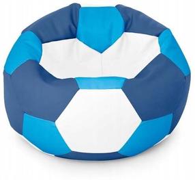 Sėdmaišis Ball XXL, mėlyna sp./balta sp.