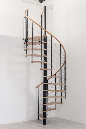 Sraigtiniai laiptai Minka Venezia, 120 cm x 305.5 cm