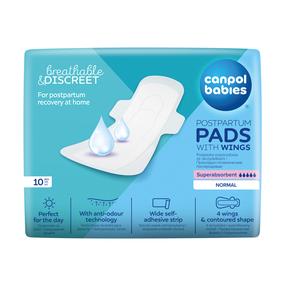 Sünnitusjärgsed sidemed Canpol Babies, 10 tk