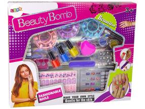 Набор для украшения ногтей для детей Lean Toys Beauty Bomb
