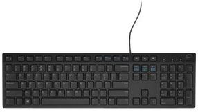 Vadu datora tastatūra Dell KB216, Angļu (UK), melna krās.