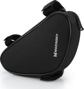 Велосипедная сумка Wozinsky Bicyle Frame Bag WBB11BK, полиэстер, черный цв.