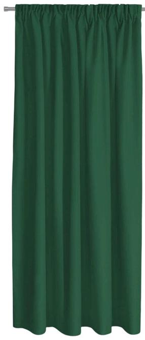 Naktinė užuolaida Atlantic ZAT-01, tamsiai žalia sp., 140 cm x 250 cm