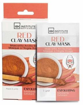 Veido kaukė IDC Institute Red Clay, 24 g, 3 vnt.
