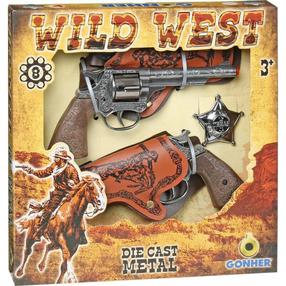 Komplekt Pulio Cowboy set 2 Gonher 10427411 Mitmevärviline