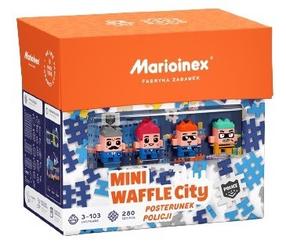 Konstruktor Marioinex Mini Waffle Police station 905852, 280 tk, mitmevärviline