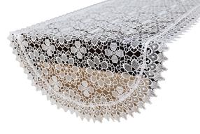 Stalo takelis ovalas Mariall G10-01, balta sp., 80 x 140 cm