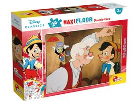 Pusle Lisciani Disney Classic Pinocchio, 50 cm x 70 cm, 24 tk, mitmevärviline