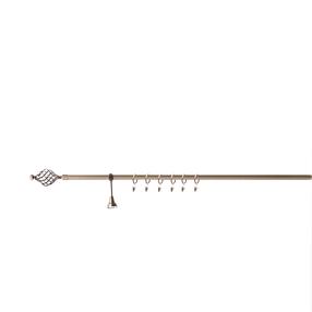 Karnizas Domoletti LK20GZ02/1, 240 cm, Ø 19 mm, antikinio aukso sp.