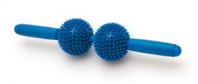 Массажер Sissel Spiky Twin Roller, 43 см, синий цв.
