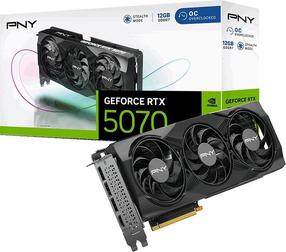 Vaizdo plokštė PNY GeForce RTX 5070, 12 GB, GDDR7