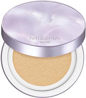 Makiažo pagrindas Missha Glow Layering Fit Cushion, SPF 50+, vanilla sp., 21, 14 g