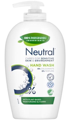 Šķidrās ziepes Neutral, 250 ml