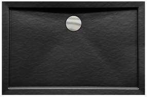 Dušo padėklas Besco Alpina SlimLine, 100 cm x 80 cm