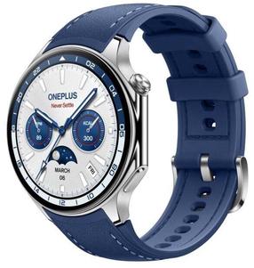 Viedais pulkstenis OnePlus Watch 2, zila krās.