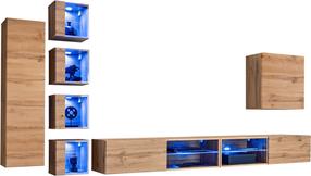 Sekcija ASM Switch XXVI, ąžuolo sp., 320 cm x 40 cm x 150 cm