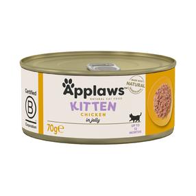 Mitrā kaķu barība Applaws, vistas gaļa, 0.07 kg