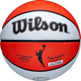 Basketbola bumba Wilson WNBA Authentic WTB5200XB06, 6 izmērs, balta krās./oranža krās.