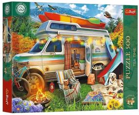 Пазл Trefl TeaTime Camper 37611, 34 см x 48 см, 500 шт., многоцветный