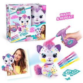 Kaunistuskomplekt Canal Toys Airbrush Plush Kitty, mitmevärviline