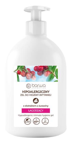 Intiimhügieeni puhastusvahend Barwa Hypoallergenic Soothing Gel, 500 ml