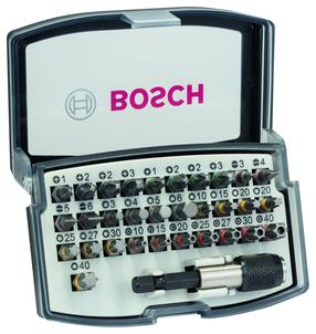 Atsuktuvų antgalių komplektas Bosch Extra Hard