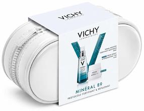 Sejas kopšanas līdzekļu komplekts sievietēm Vichy Mineral 89 Fortifying and Plumping Set, 65 ml, 3 gab.