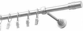 Карниз Eliza Cylinder, 250 см, Ø 16 мм, матовый хром цв.