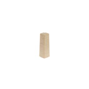 Išorinis grindjuostės kampas Cezar MasterLine W-PS-NZ2ML60-M452, 1.6 cm x 6 cm x 1.5 cm, šviesiai ruda sp., 2 vnt.